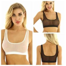 DE Damen Transparent Top