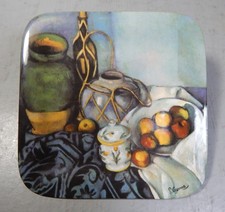 BRADEX Sammelteller P. Cezanne "Stilleben mit Zuckerdose & Äpfeln" limitiert, 1A