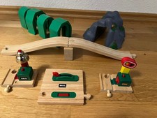 Brio Brücke, Tunnel, Signal, Abkoppelgleis...