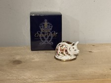 Royal crown derby ferkel - crown,
