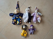 Porzellan-Clownpuppen &