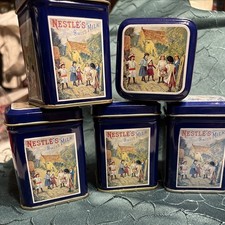 12 Teedosen blech eckig