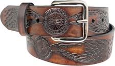 geprägter Gürtel Schnalle