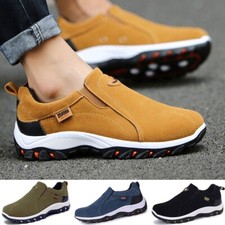 Herren Sportschuhe Laufschuhe Freizeit Slip On Sneaker Schuhe Turnschuhe Gym DE