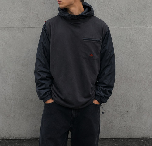Adidas trefoil hoodie 90s - adidas,