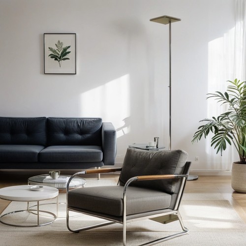 Bauhaus stehlampe h185cm - stehlampe, in
