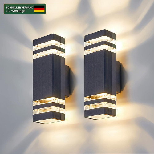 Led wandleuchte gu10 down - gu10,