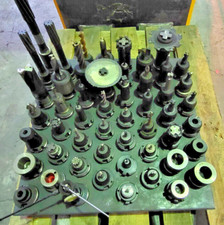 52 Stück SK40 Werkzeugaufnahmen Fräseraufnahme mit Halter und vielen Werkzeugen