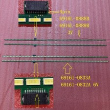 2pcs/set LED strip for LG