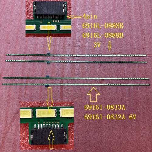 2pcs set led - 2pcs/set, strip