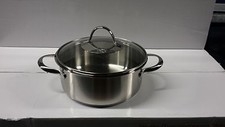 Fissler Edelstahl Bratentopf 20 cm  Paris Topf mit Deckel 00212420000