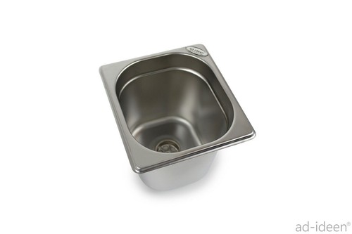 Edelstahl spüle - 3/4",