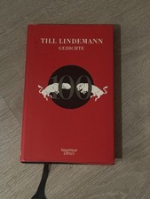 Till Lindemann 100 Gedichte gebundene Ausgabe Rammstein 2. Auflage