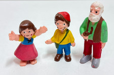 Heimo - Heidi Peter & Großvater Figur - 4,2/4,7/5,7 cm groß - GUT   #1859