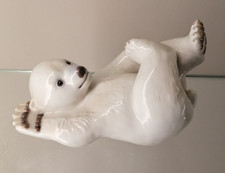 Bing & Gröndahl Eisbär auf dem Rücken liegend 1.  Wahl 2537 Merete Agergaard