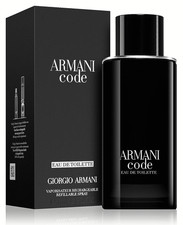 Armani Code Homme 125 ml Eau de Toilette Spray Herren-EdT nachfüllbar