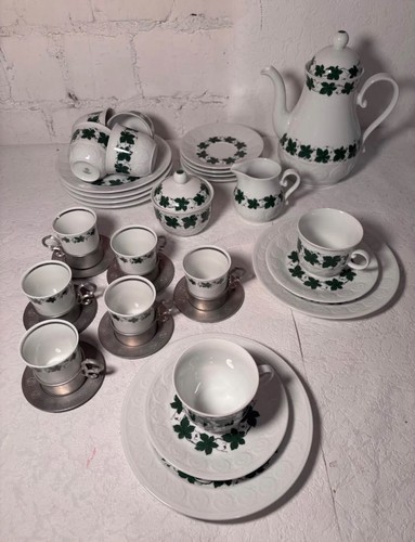 Kaffeeservice weinlaub - kaffeeservice,