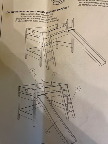 Paidi hochbett spielbett m - /,