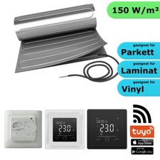 Fußbodenheizung elektrisch Komplett SET Laminat Parkett Vinyl 150 W Touch WLAN