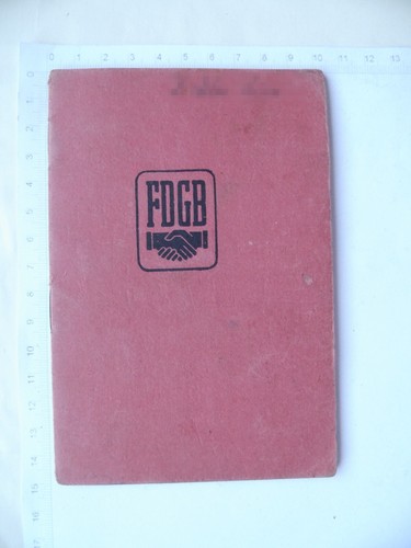 Fdgb mitgliedsbuch veb - mitgliedsbuch,
