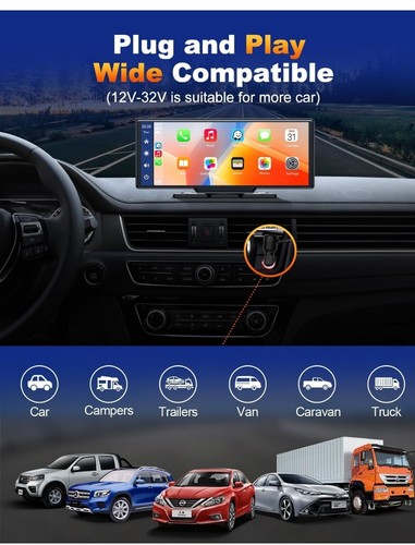 Wireless carplay android - 7",