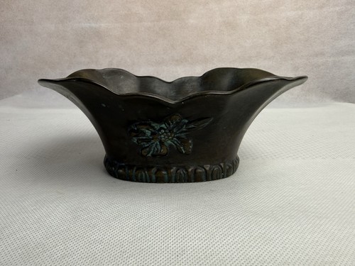 Bronze schale zierschale oval - zierschale,