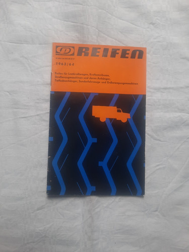Ddr werbung prospekt reifen - ddr,