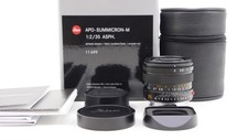 Sehr guter Zustand! - Leica APO-Summicron-M 35mm F/2 ASPH  11699 schwarz Ankauf