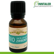 20 ml BIO Zirbenöl 100% naturrein Aromatherapie Pflege Inntaler Naturprodukte