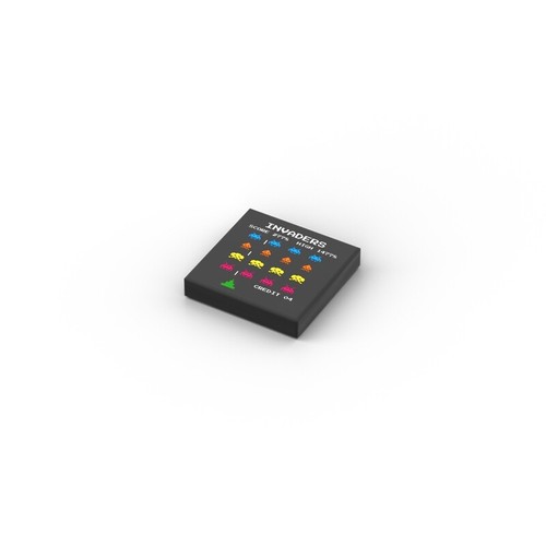 Brick invaders arcade machine - brick,