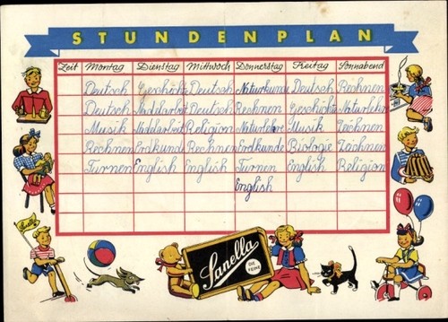 Stundenplan sanella - stundenplan,