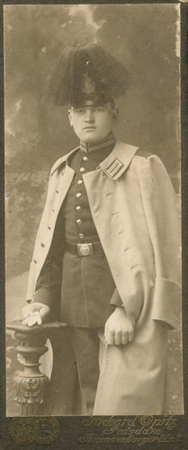 Foto wk1 cdv soldat potsdam - foto,