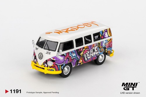 Mini volkswagen t1 - 1:64,