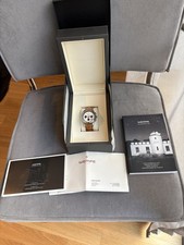 WEMPE ZEITMEISTER GLASHÜTTE  Chronograph 42mm Panda, Full set, Garantie 11/2026
