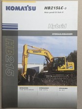 KOMATSU HB215LC-3 Hybrid