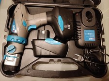 Ferm Akkuschrauber FDTD 1800 K 2 18V. Mit Akkus(Defekt), Ladegerät , Koffer.