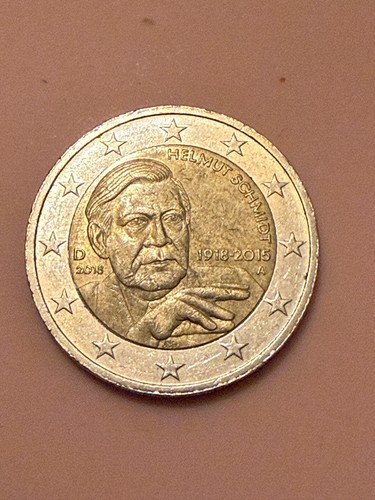 Euro münze helmut - helmut, schmidt