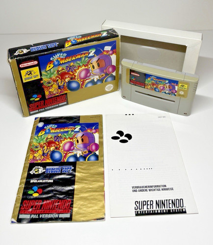 Snes super bomberman ovp - snes,