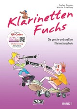 Klarinetten Fuchs Band 1 mit CD | Die geniale und spaßige Klarinettenschule
