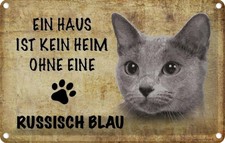 Blechschild 20x30 cm russisch