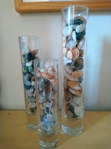 Glasvasen mit
