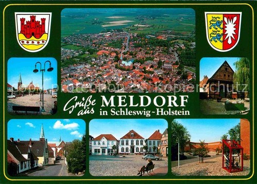 Meldorf fliegeraufnahme - meldorf,