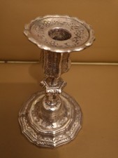 Kerzenleuchter Versilbert 16 cm