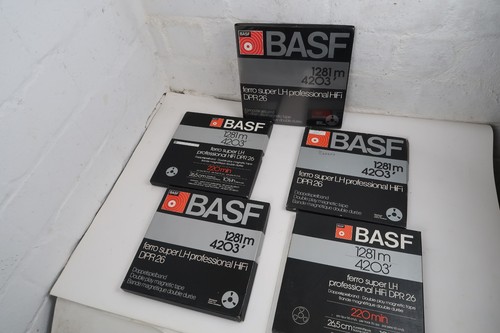 Basf metall tonbandspulen - 5,