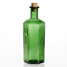 Antike apothekerflasche - antike,