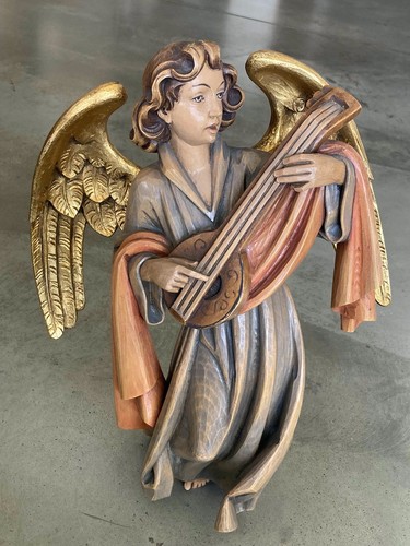 Holzfigur aus südtirol - holzfigur,