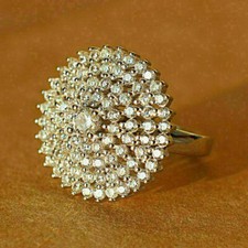 Frauen Ring Cluster Diamant