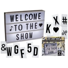 LED LIGHT BOX Leuchtreklame A4