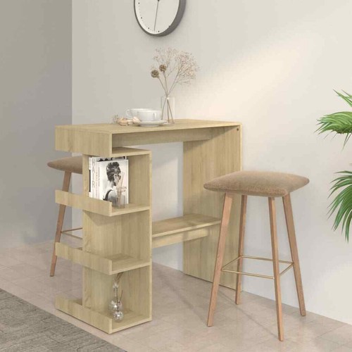 Bartisch mit regal stehtisch - regal,