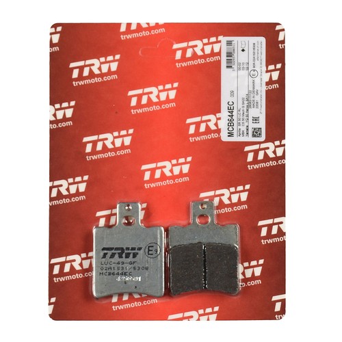 Trw bremsbelag organisch - bremsbelag,